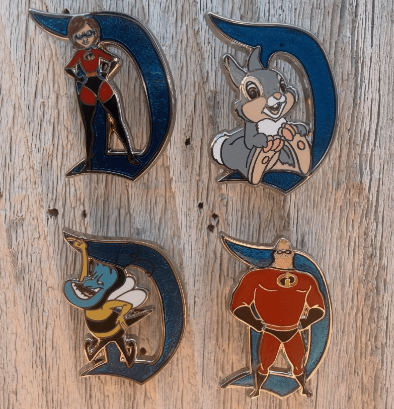 Mini "D" Pins
