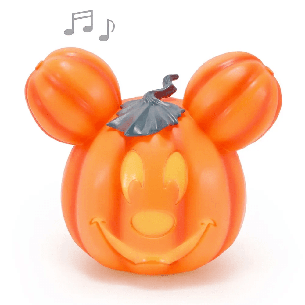 Mickey & Minnie Mouse Light-Up Jack-o'-Lantern