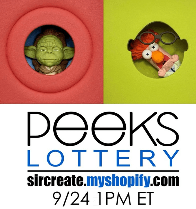 Peeks Figures (Yoda & Beaker)