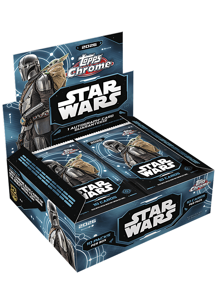 2026 Topps Chrome Star Wars Hobby Box