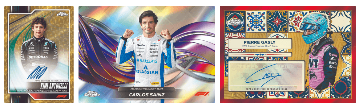 2026 Topps Chrome F1 Hobby Box