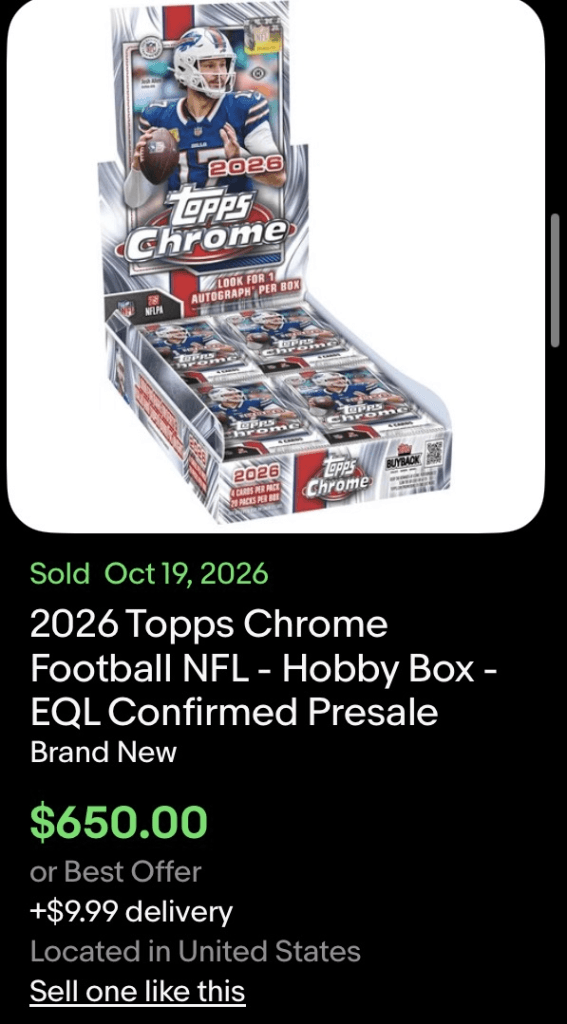 2026 Topps Chrome Football