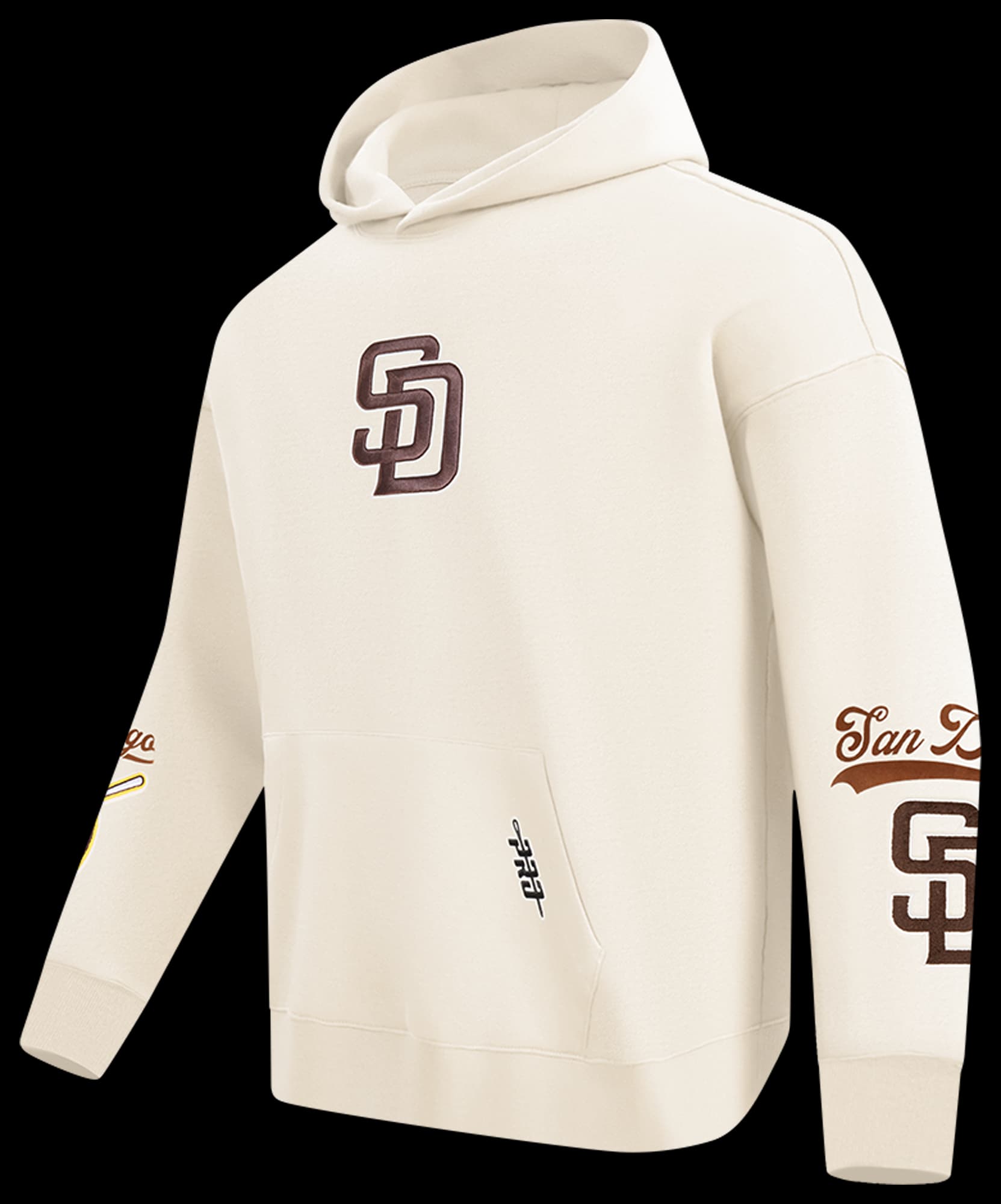 Pro Standard Padres Living Large Drop Shoulder PO Hoodie - Men's