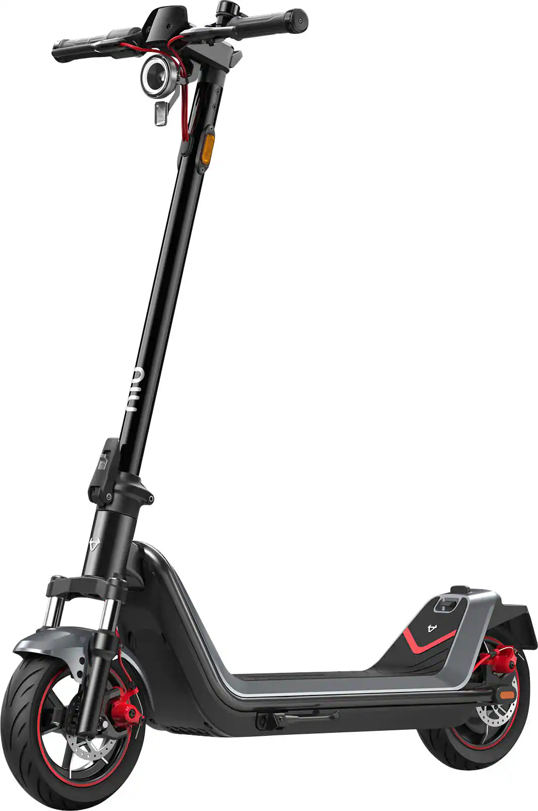 NIU - KQi 300X Foldable Electric Kick Scooter w/ 50 mi Max Range & 24 mph Max Speed - Space Gray