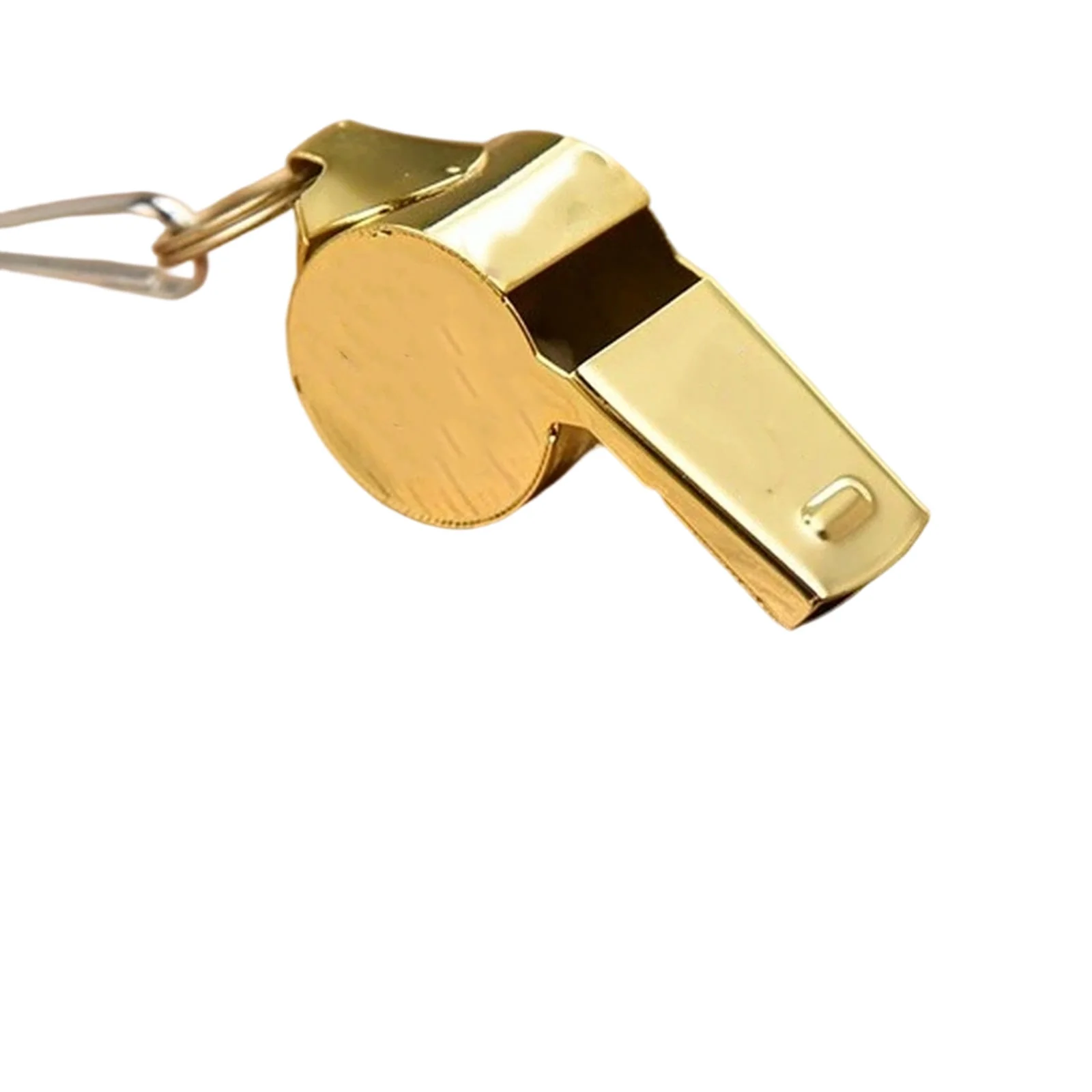 Custom Engraved Metal Whistles Loud Clear Sound Lightweight Sturdy Coaches Referees Sports Fans Outdoor Event Portable Sports Whistle