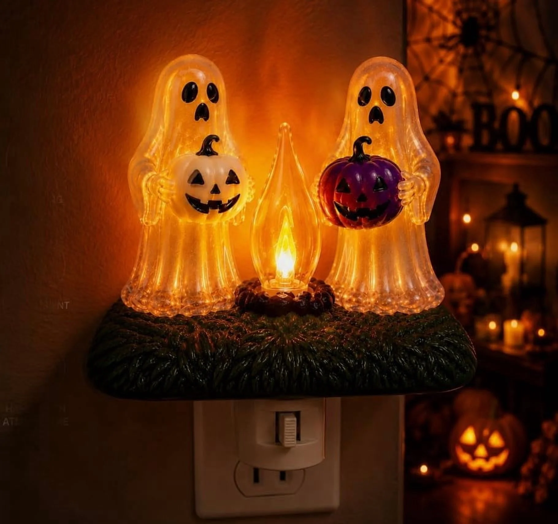 Fmbmuo Night Lights Plug Into Wall , Wall Lights Lamp for Dorm for Bedroom Living Room Party Decor