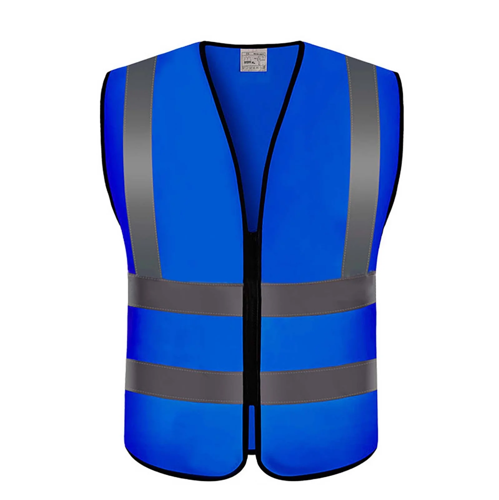 High Visibility Running Reflective Vest Night Work Top for Outdoor Jogging Cycling Walking Commuting