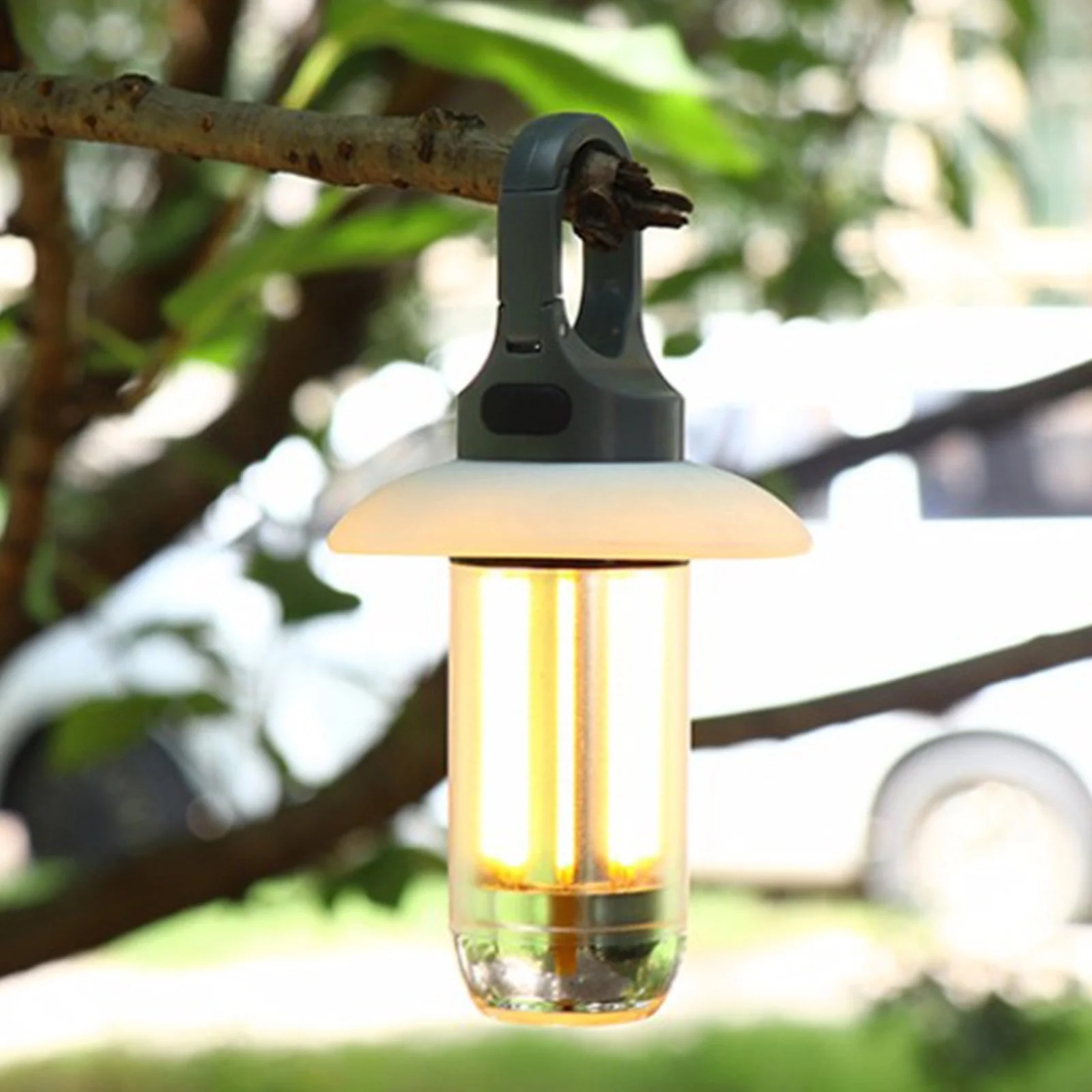 Kieccall Multifunctional LED Camping Light Portable Rechargeable Outdoor Tent Emergency Lamp Gift