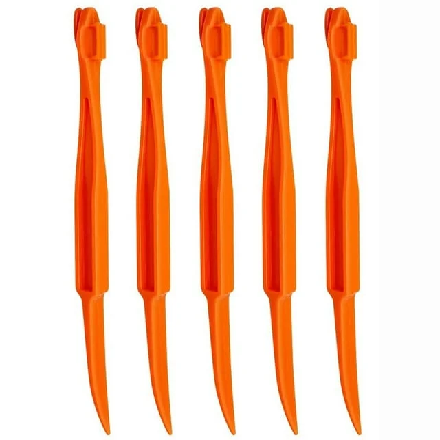 Paquete de 5 Peladores de Naranja, Rebanador Cortador Pelador Removedor Abridor de Plástico Fácil Accesorios de Cocina Cuchillo Herramienta de Cocina Gadget de Cocina