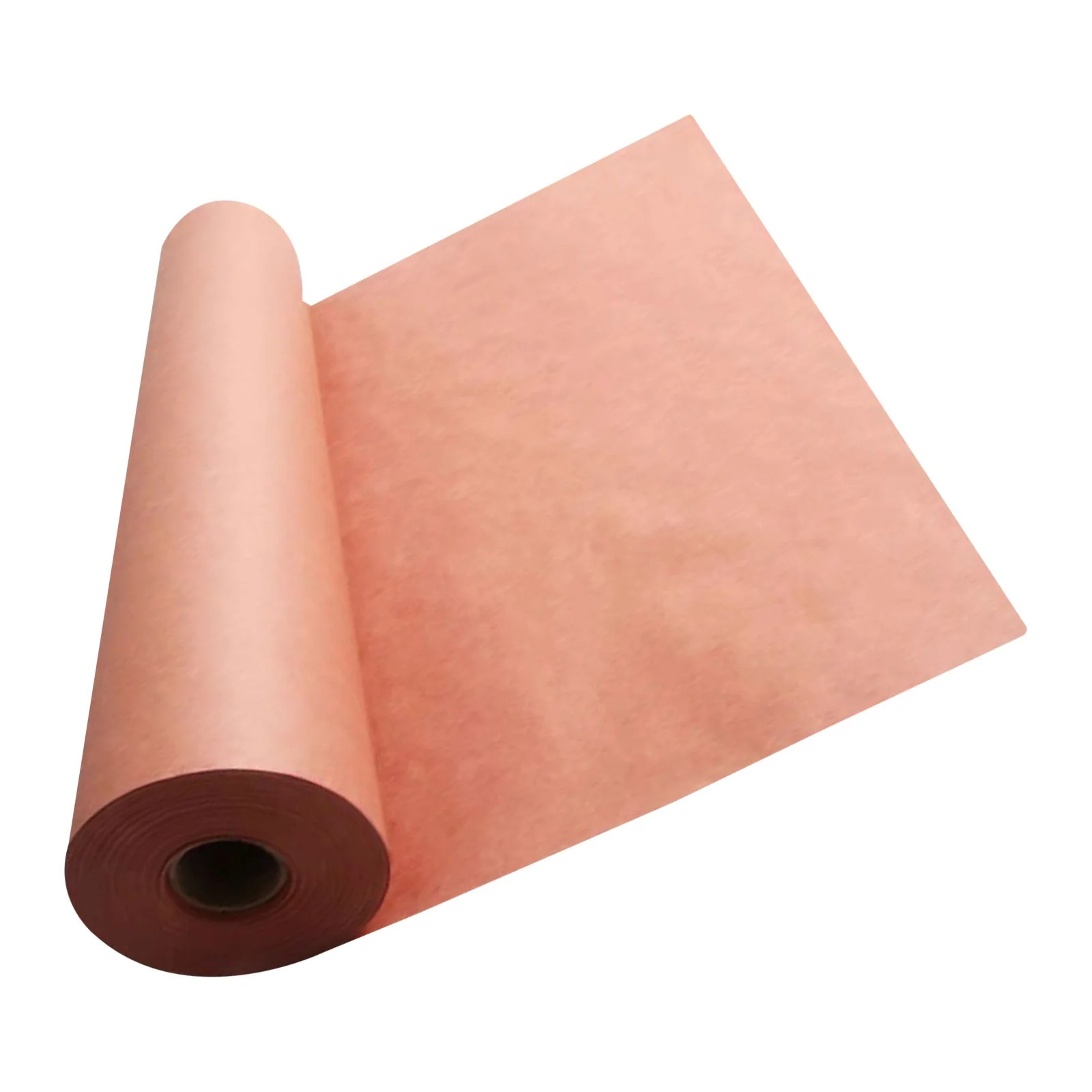 Rollo de Papel Pergamino Natural sin Blanquear 18" X 393", Papel de Carnicero sin Cera y sin Recubrimiento para Bbq, Parrilla, Ahumado, Repostería, un Rollo de Papel Absorbente
