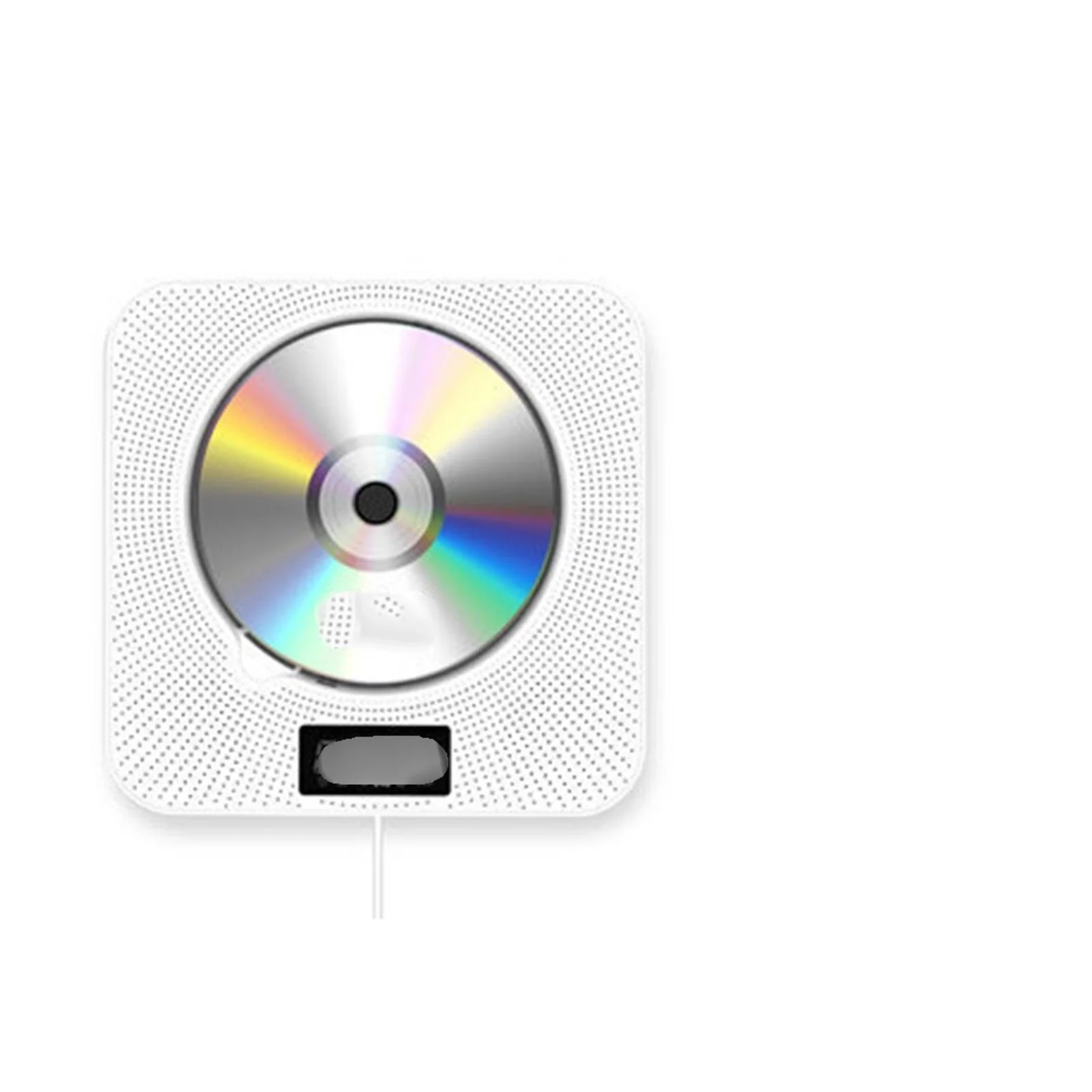 Portable DVD / CD Player BT Wall Mountable CD Music Player with Remote Control for TV Home CD Boombox ,High Volume Speakers