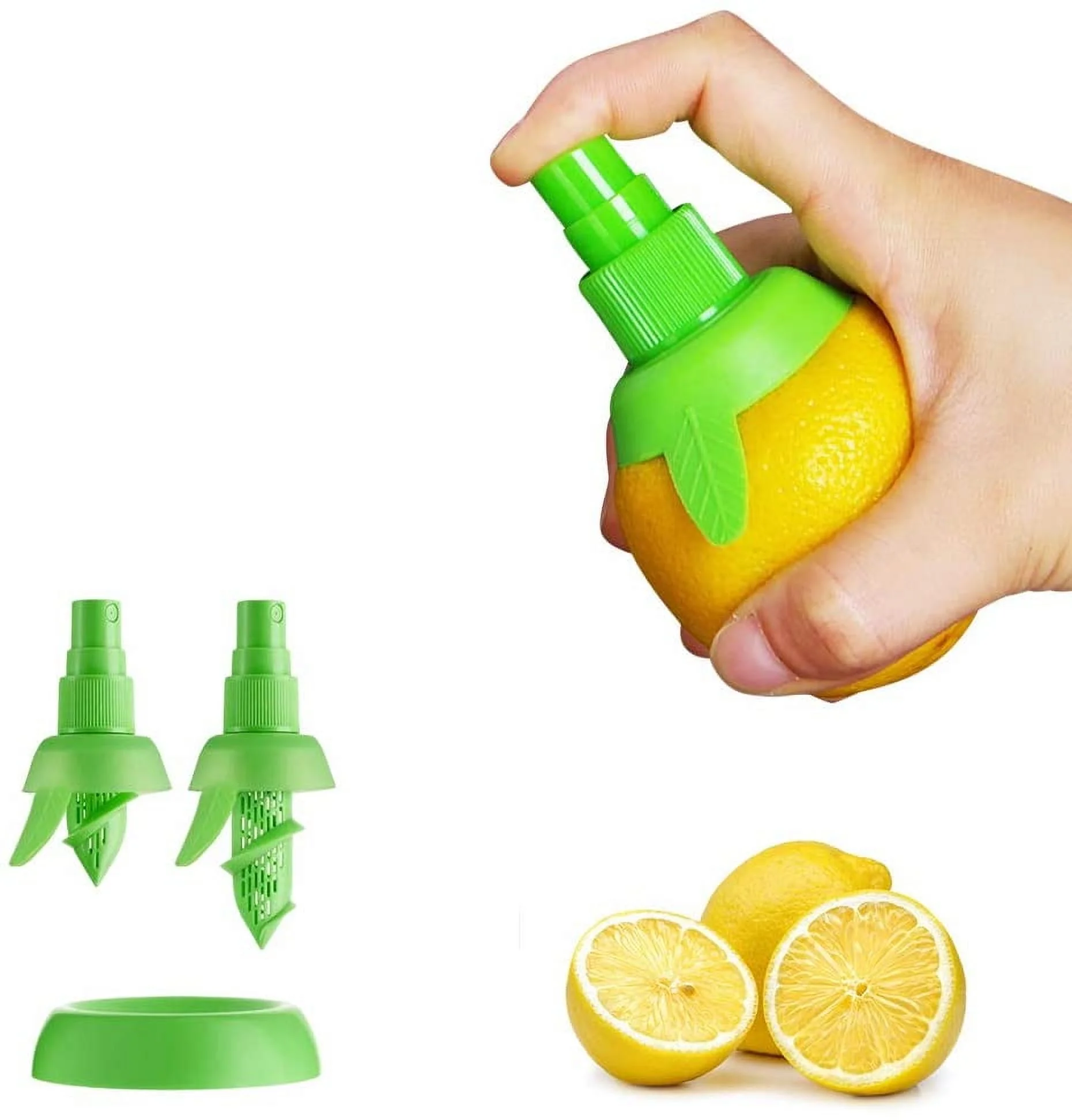 SNNROO 2pcs Lemon Juice Sprayer, Manual Orange Juice Citrus Spray for fresh flavor, Lemon Squeezer for Salad, Kitchen Gadgets