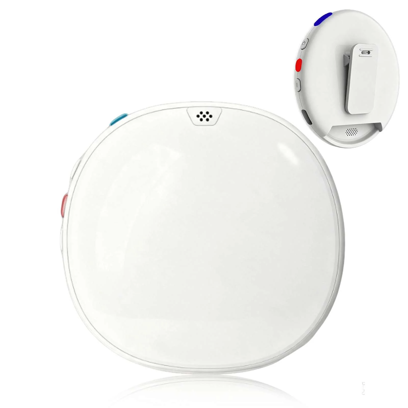 Smart Wearable Translator with AI Voice Translation, Portable Language Learning Device for Travel & Work, Rechargeable Clip-on