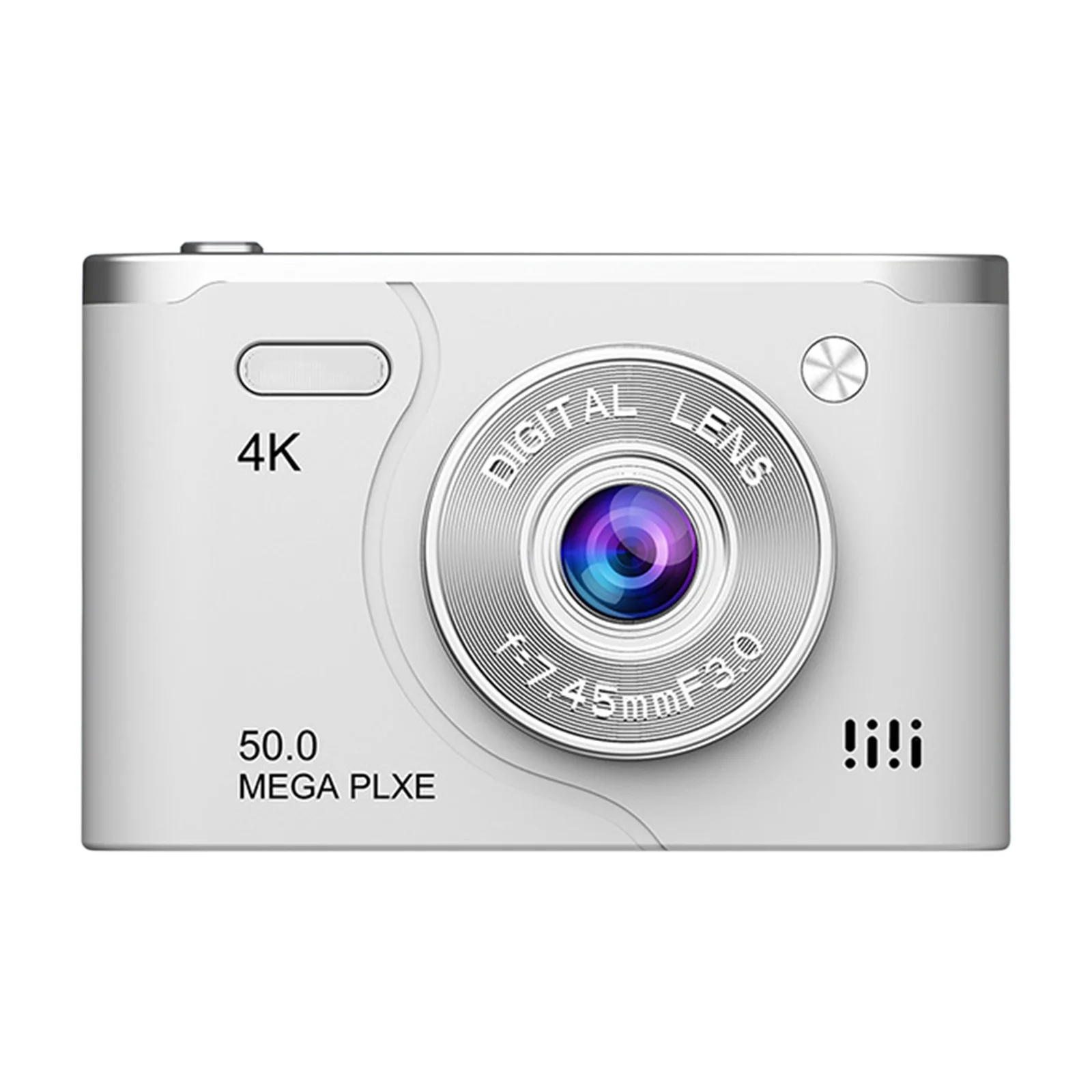 Digital Camera, 1080P HD for Student Photography, 48MP with 8X Digital Zoom, 2.4in Screen for Travel and Home Use