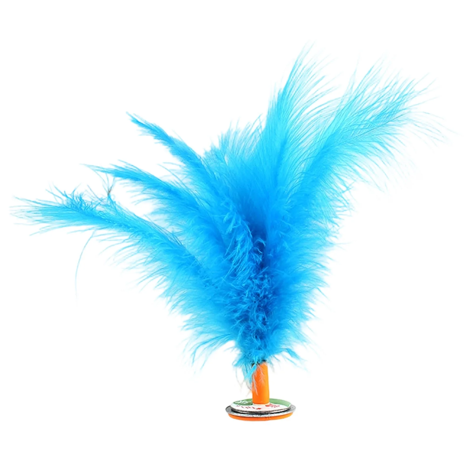 TechToyHub Turkey Feather Shuttlecock with Rubber Base for Outdoor Indoor Badminton Game Kick Training for Family Backyard Park Beach Sport for Physical Exercise Coordination Improvement