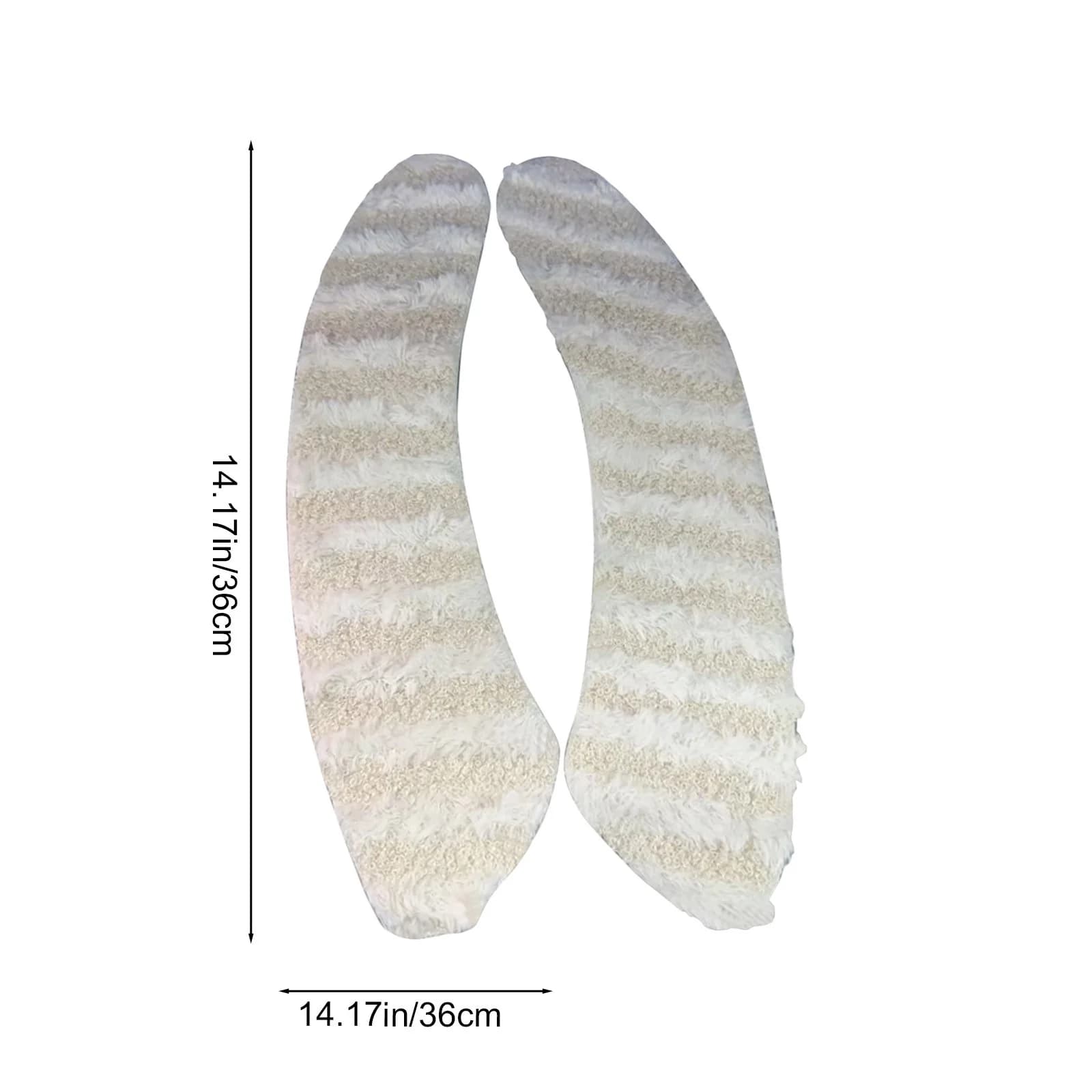 Thickened Thermal Insulation Toilet Seat Cushion, Universal Adhesive Bathroom Comfort Pad for Winter, Set of Two for Enhanced Warmth and Cleanliness