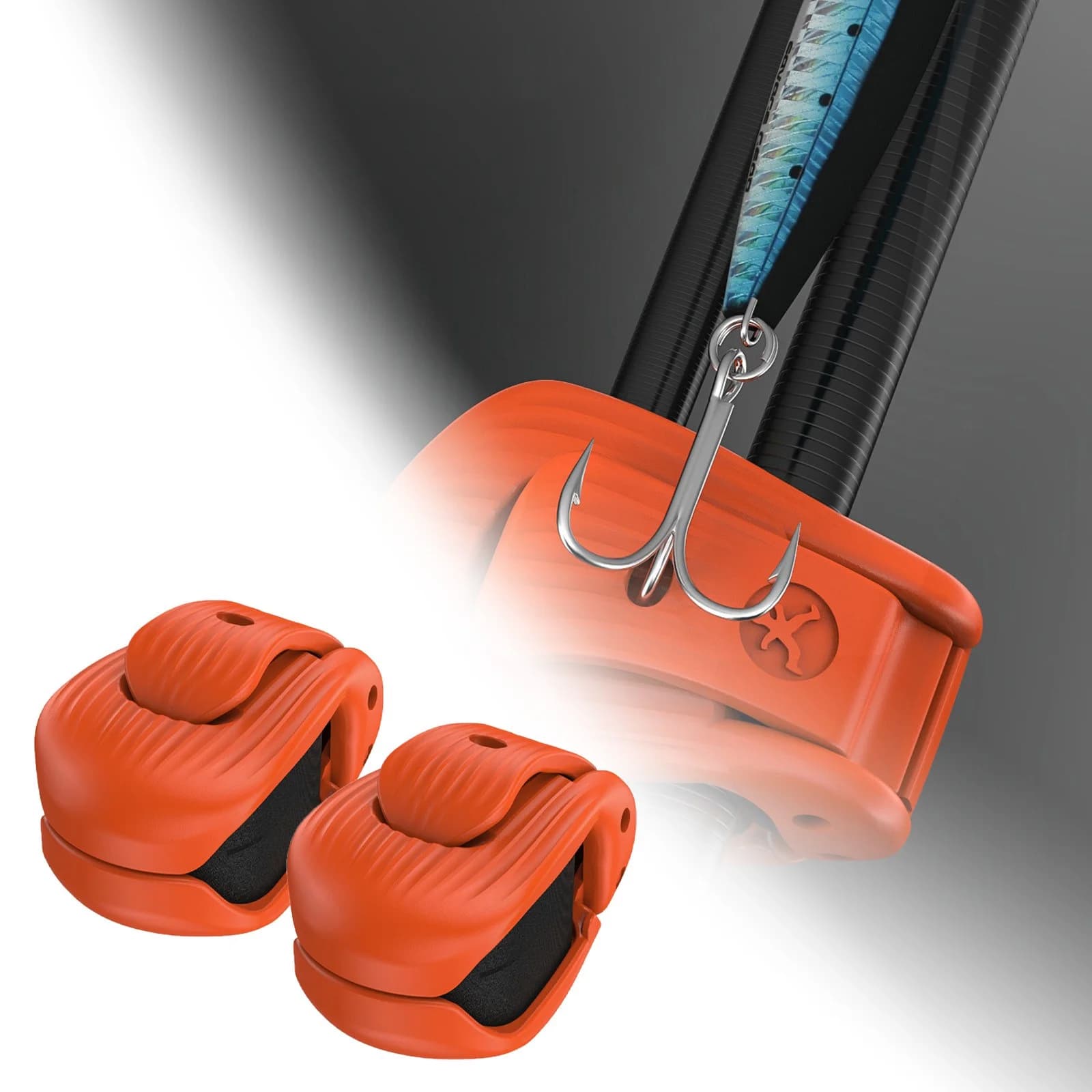 Versatile Rod Holder Set for Outdoor Fishing and Boating 2-Piece Support Rod Frames for Home and Travel Use 2PCS