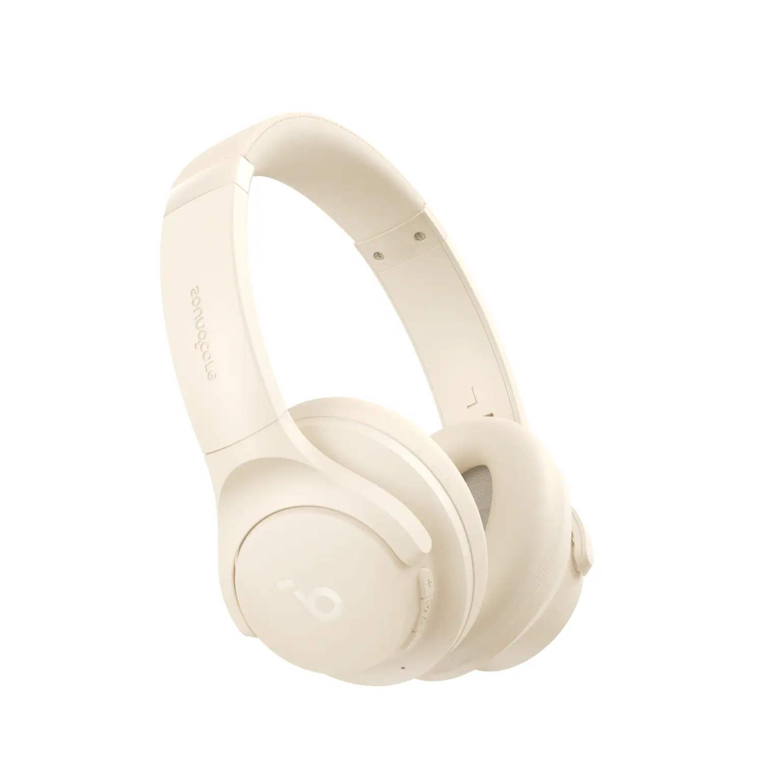 Soundcore - by Anker Q20i Over-Ear Headphones with Active Noise Cancelling, Deep Bass, and 40-Hour Playtime - White