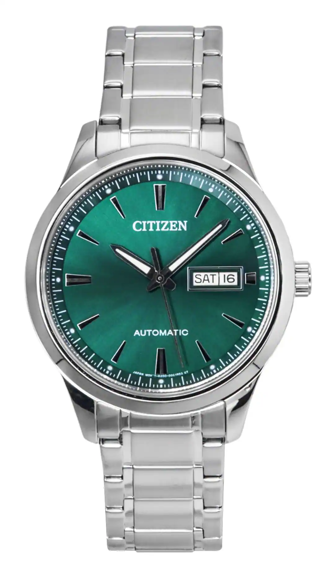 Citizen - Stainless Steel Dial Automatic NY4058-79X Men's Watch - Green