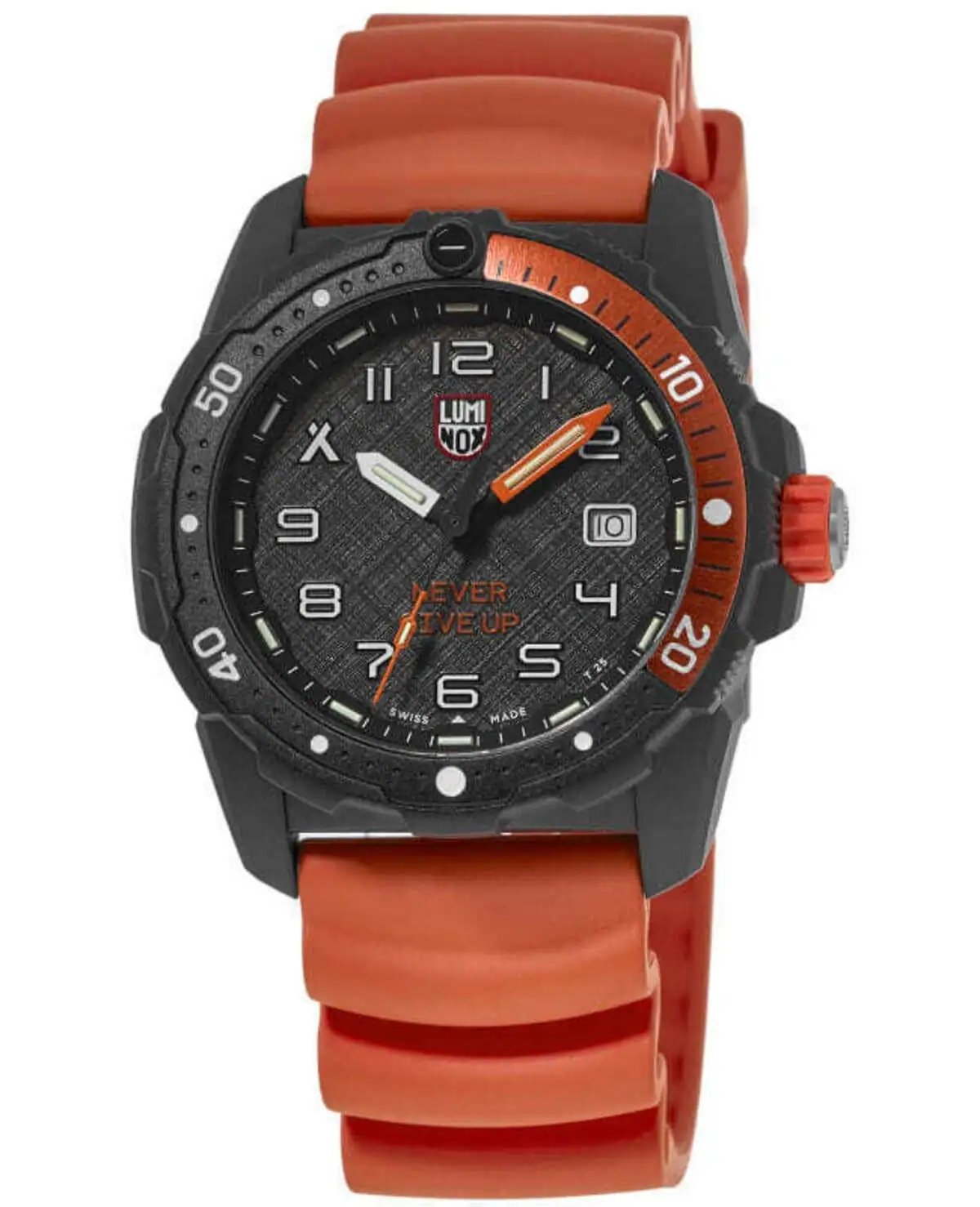 Luminox - Bear Grylls Survival Never Give Up Limited Edition Dial Quartz Diver's XB.3729.NGU 200M Men's Watch - Black