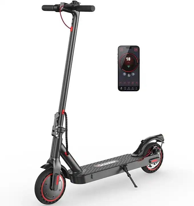 iScooter - i9 Electric Scooter for Adults(350W Motor , 19MPH Top Speed , 18Miles Range) - Black
