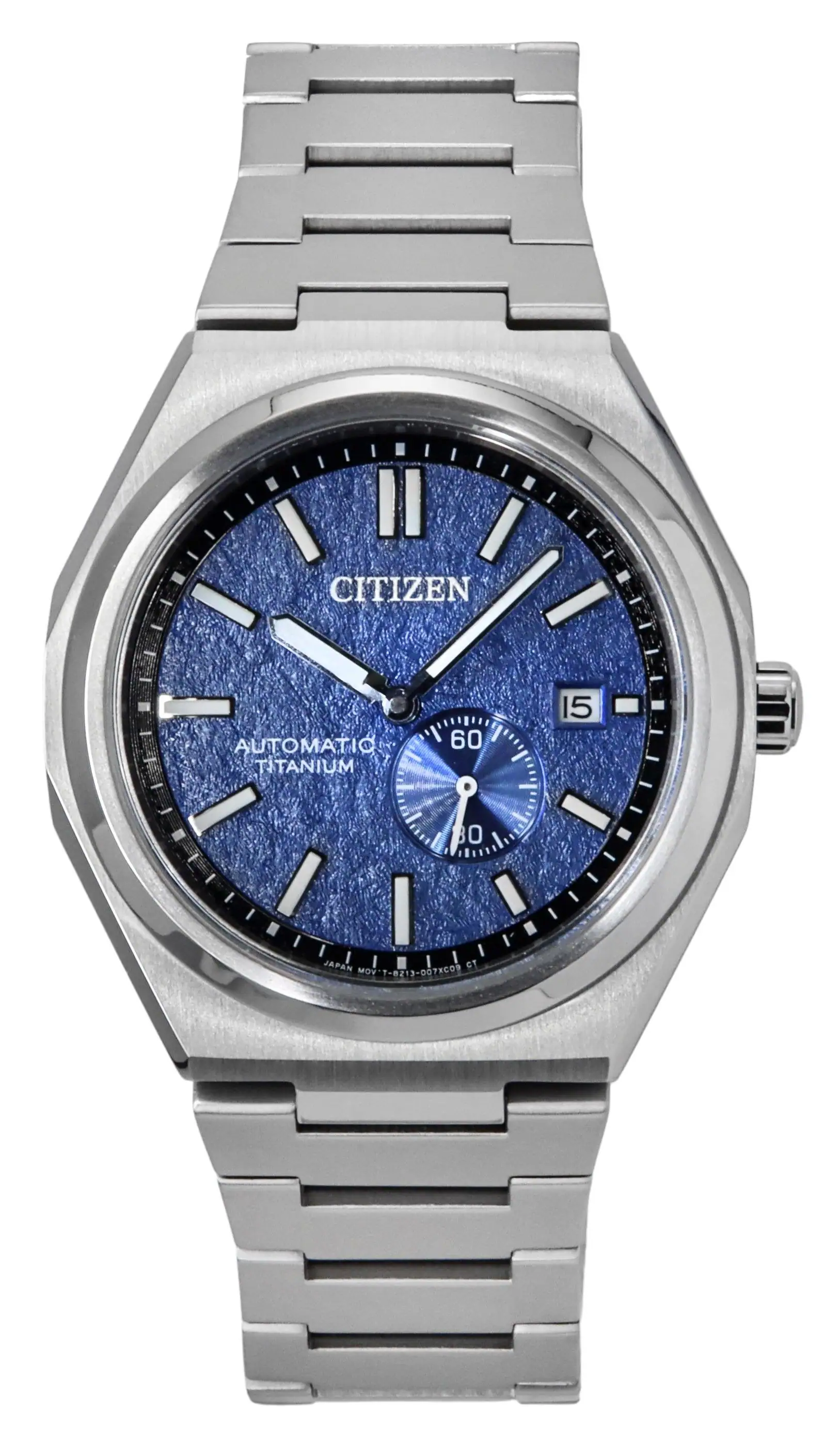 Citizen - Zenshin Super Titanium Dial Automatic NJ0180-80L 100M Men's Watch - Blue