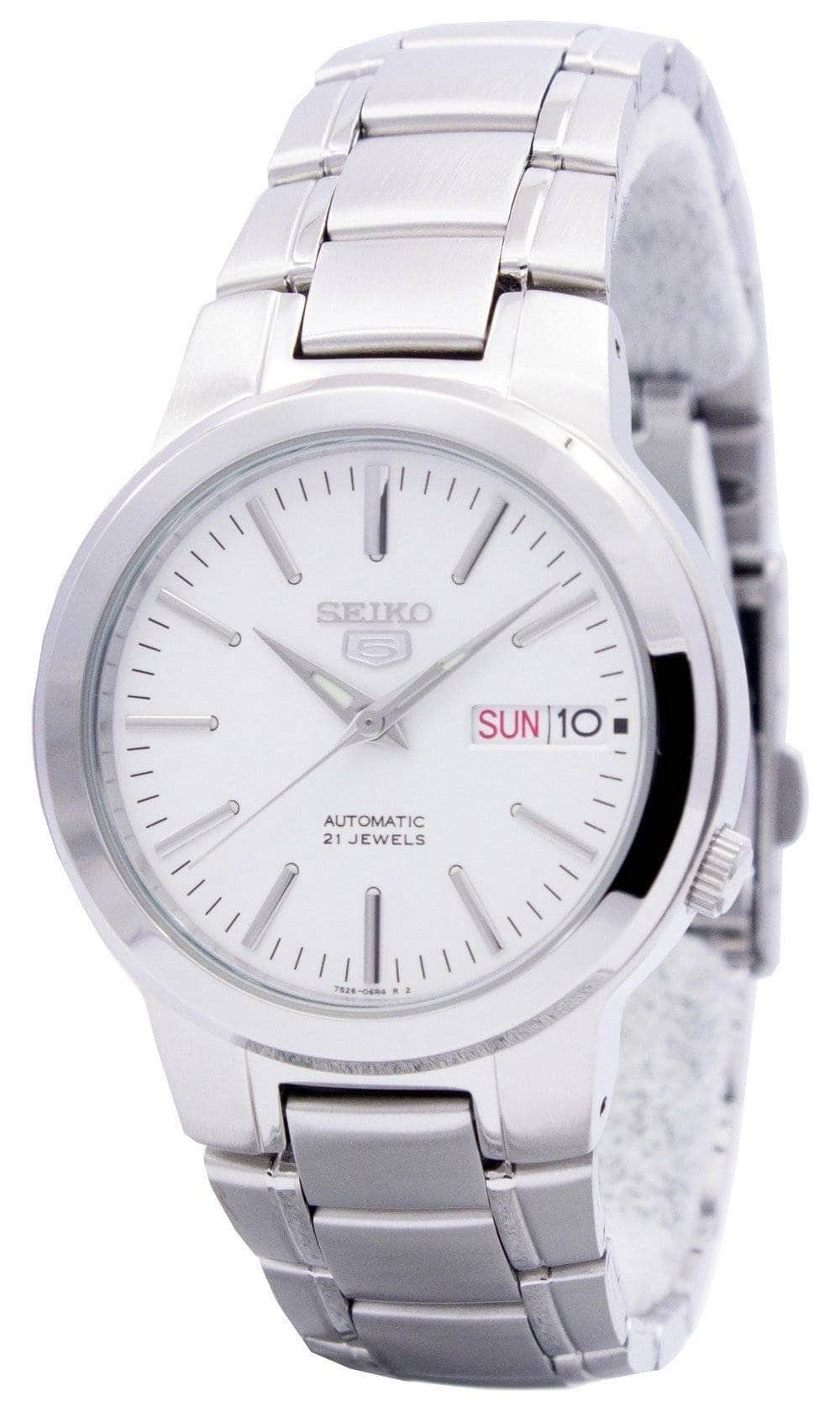 Seiko - Automatic 21 Jewels SNKA01 SNKA01K1 SNKA01K Men's Watch - White