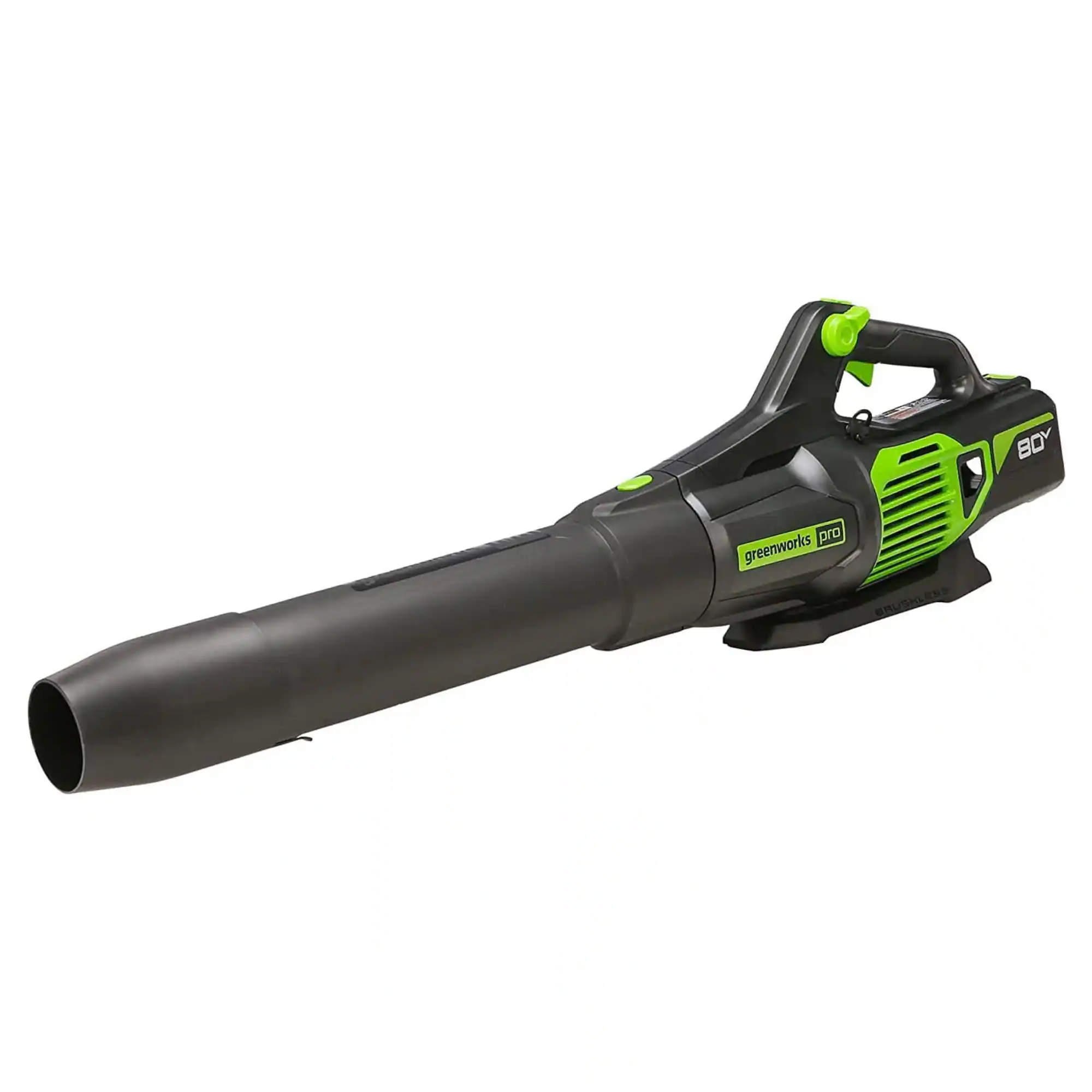 Greenworks - 80V (170 MPH / 730 CFM) Brushless Cordless Axial Blower (Battery and Charger Not Included) - Green