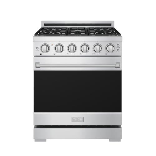 Gordon Ramsay Series by Thor Kitchen 4.55 Cu. Ft Freestanding Liquid Propane Gas Range - Stainless Steel
