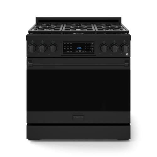 36 in. Wide 6 Burner Gordon Ramsay Series by Thor Kitchen 6.0 Cu. Ft Freestanding Liquid Propane Gas Range - Black