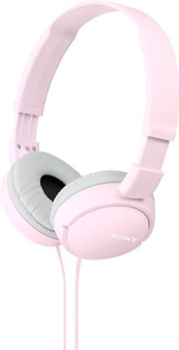 Sony - Wired On-Ear Headphones - Pink