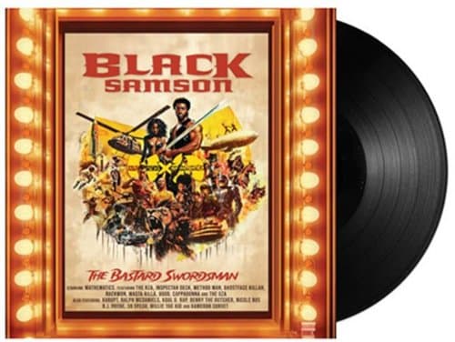Wu-Tang and Mathematics - Black Samson, The Bastard Swordsman: Wu-Tang, The Saga Continues - VINYL LP