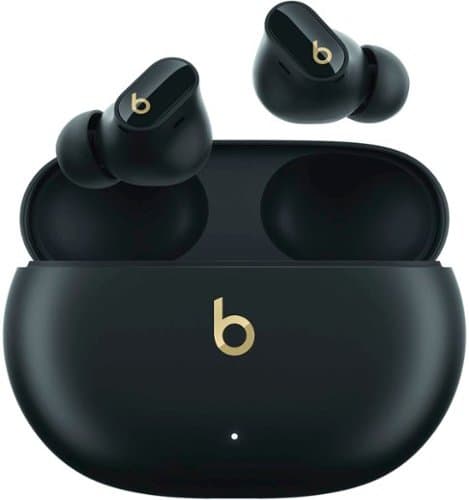 Open-Box: Beats - Studio Buds + True Wireless Noise Cancelling Earbuds - Black/Gold