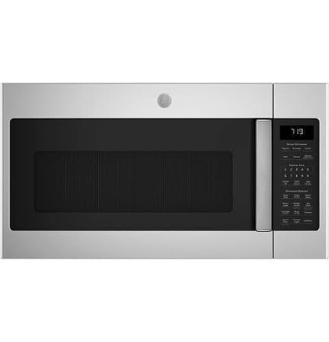 Open-Box: GE - 1.9 Cu. Ft. Over-the-Range Microwave with Sensor Cooking and Steam Cleaning - Stainless Steel
