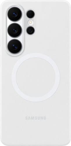 Open-Box: Samsung - Galaxy S26 Ultra Silicone Magnet Case - White