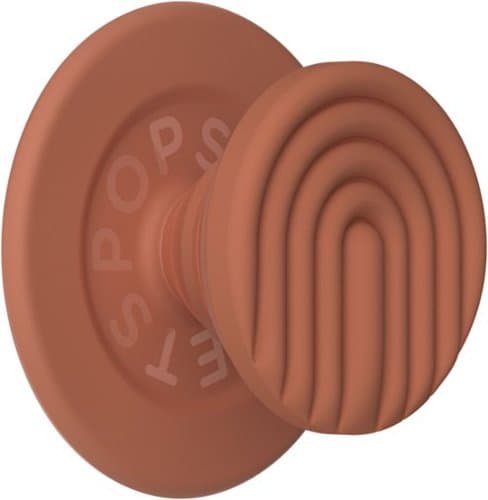 PopSockets - MagSafe PopGrip Universal Magnetic Grip & Stand with Adapter Ring for Cell Phones - Terra-Cota