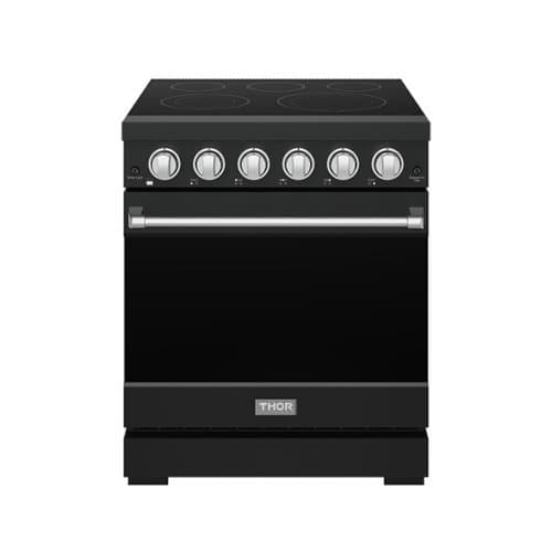 Gordon Ramsay Series by Thor Kitchen 4.55 Cu. Ft Freestanding Electric Range with Stainless Steel Hardware - Matte Black