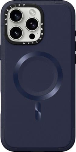 Open-Box: CASETiFY - Force Case with MagSafe for Apple iPhone 16 Pro Max - Navy